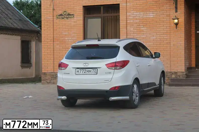 Фото автомобиля GREAT WALL HOVER, 2007 — госномер М936ММ73. Цвет: Белый