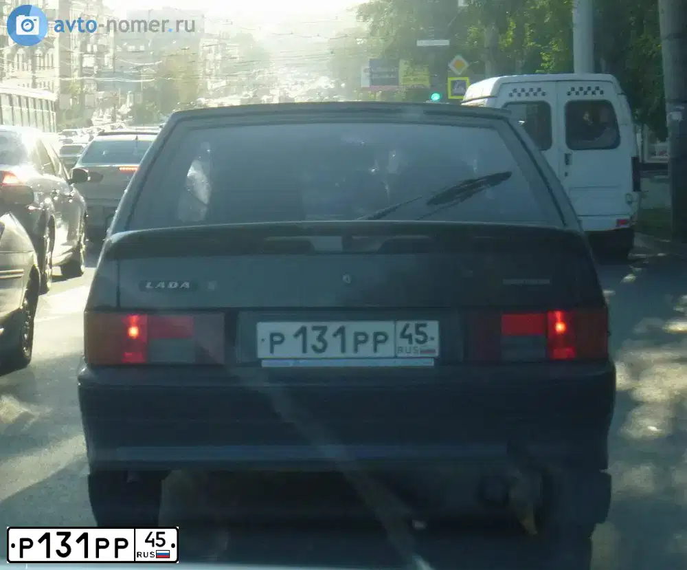 Фото автомобиля LADA 2114 SAMARA, 2007 — госномер Р131РР45. Цвет: ГРАФИТОВЫЙ МЕТАЛЛИК