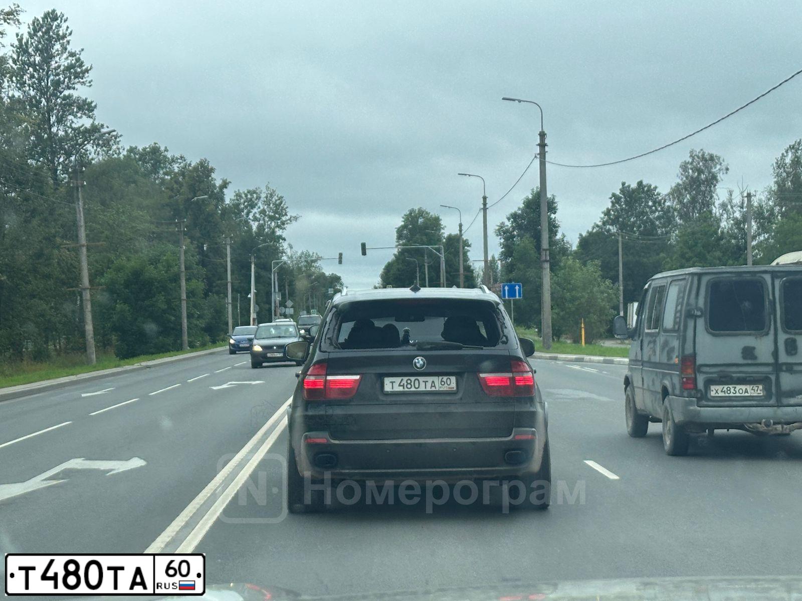 Фото автомобиля BMW X5, 2008 — госномер М155НК60