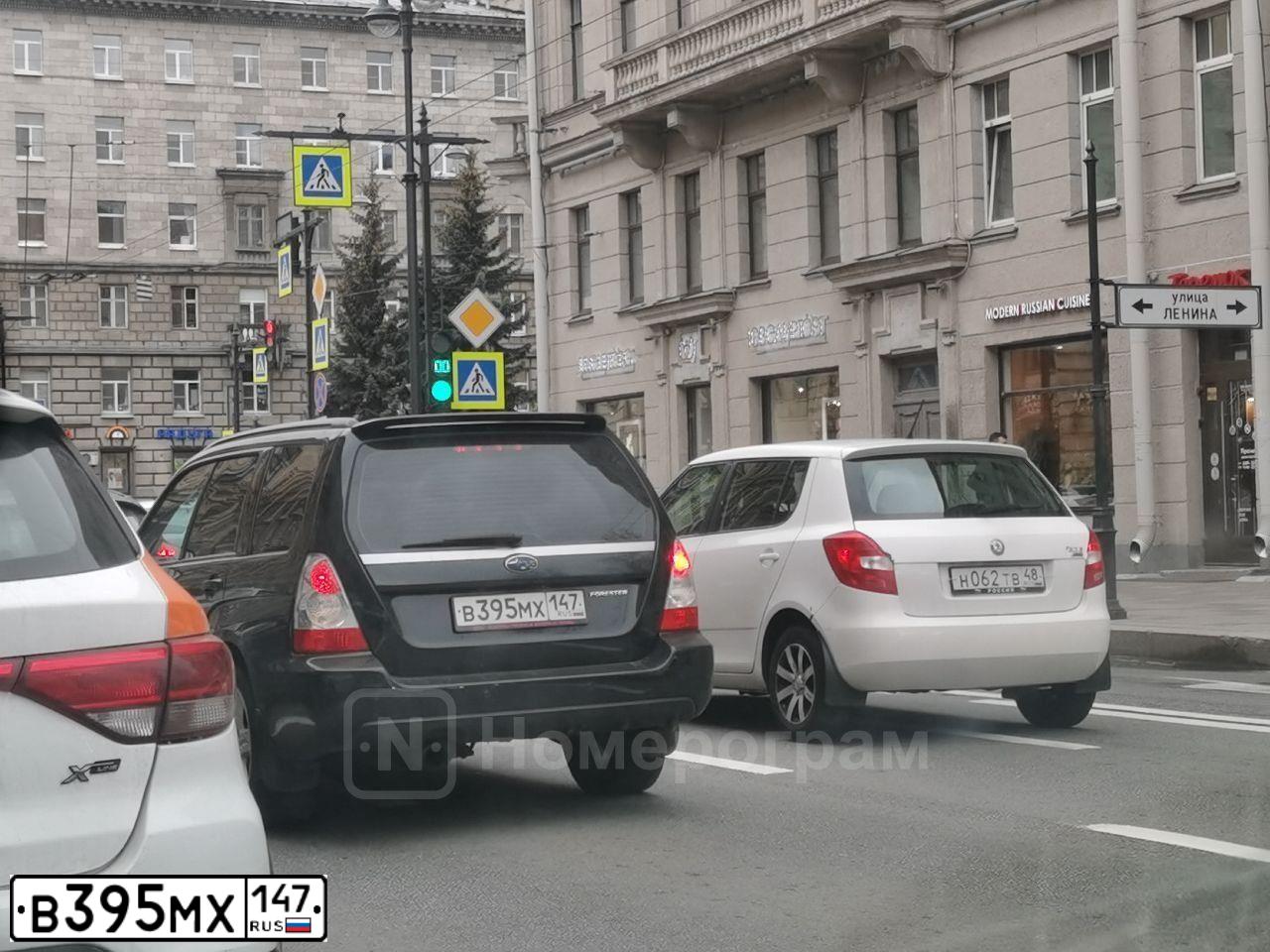 Фото автомобиля SUBARU FORESTER, 2006 — госномер А129ОА797. Цвет: ЧЕРНЫЙ