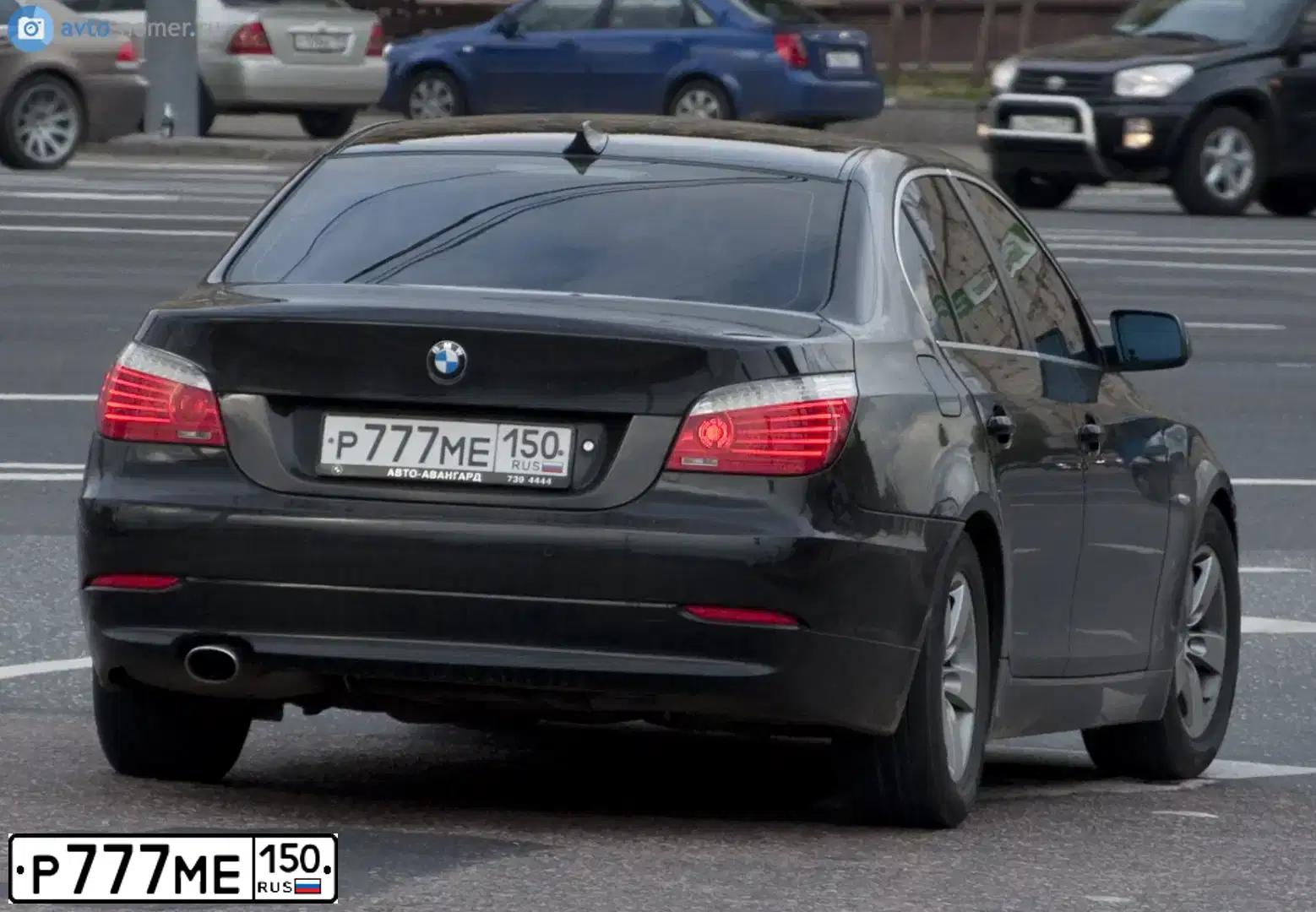 Фото автомобиля BMW 520I, 2008 — госномер Р110КХ46