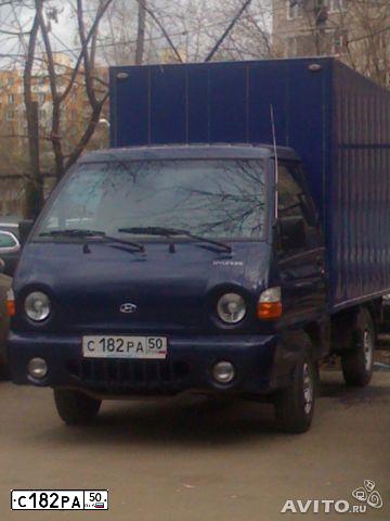 Фото автомобиля TAGAZ PORTER, 2007 — госномер С182РА50. Цвет: синий