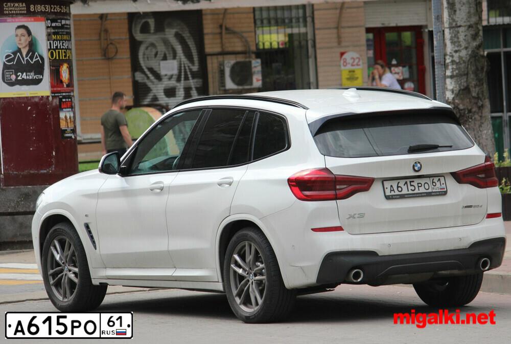 Фото автомобиля LEXUS RX, 2005 — госномер А615РО61. Цвет: Темно-зеленый