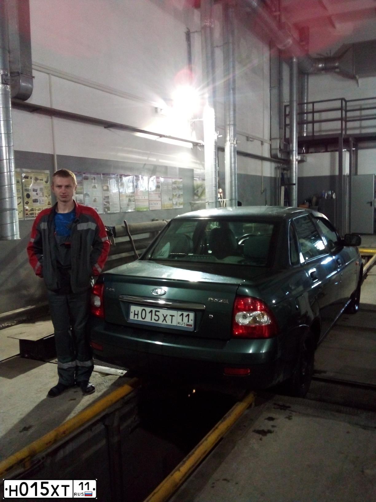 Фото автомобиля LADA 2170 PRIORA, 2008 — госномер В508ЕС156. Цвет: СЕРЫЙ