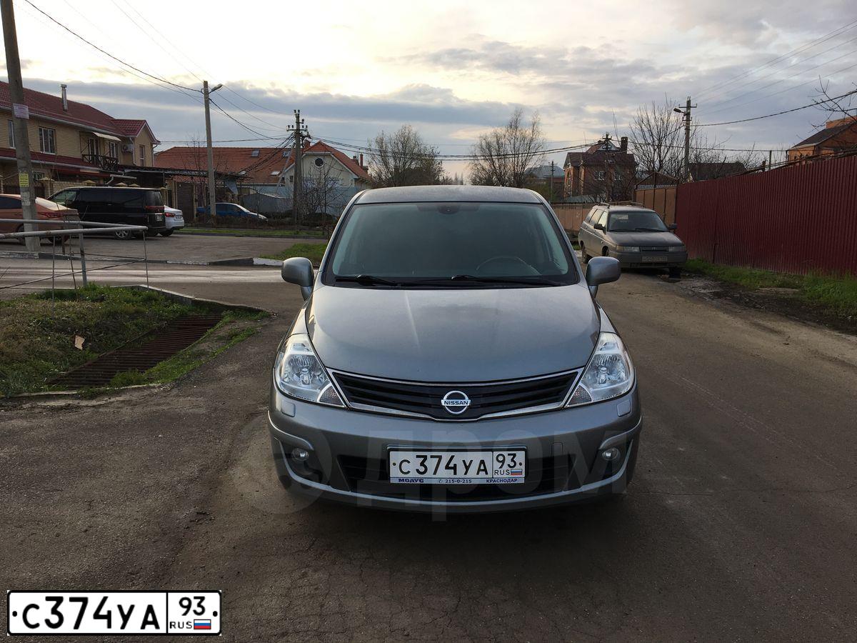 Фото автомобиля NISSAN TIIDA, 2010 — госномер У441ЕС193. Цвет: СЕРЫЙ МЕТАЛЛ