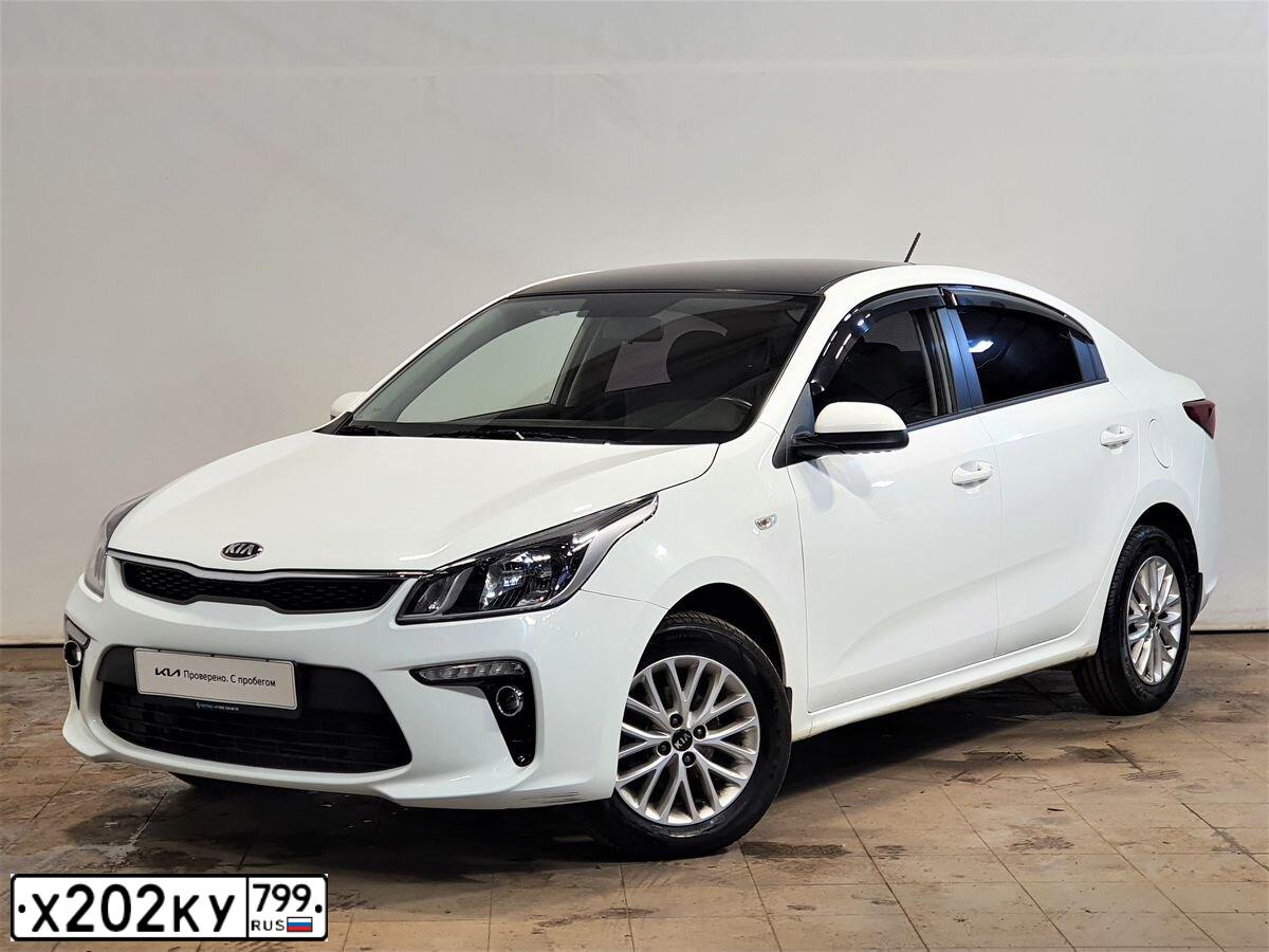 Фото автомобиля KIA RIO, 2018 — госномер Х202КУ799