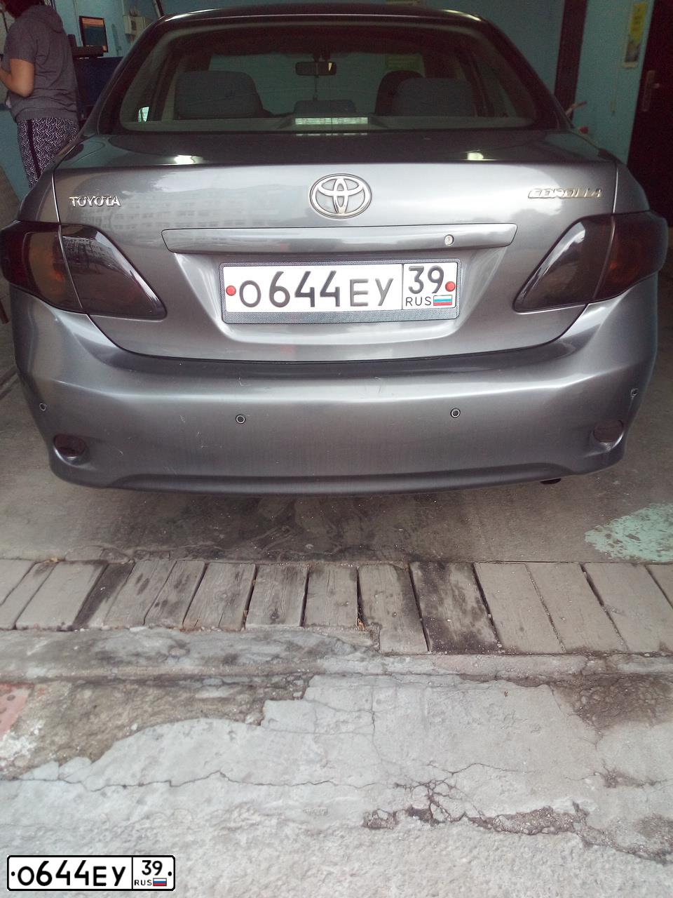 Фото автомобиля TOYOTA COROLLA, 2008 — госномер Т549ОК39