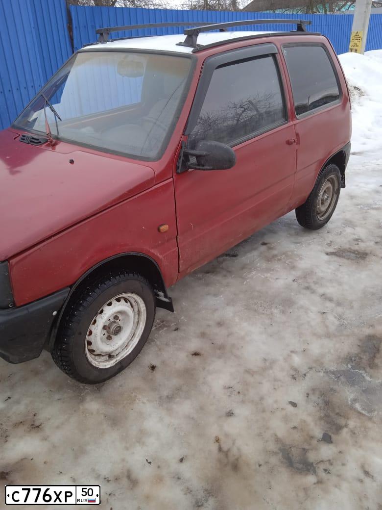 Фото автомобиля SEAZ OKA, 1998 — госномер М330КК36. Цвет: ВИШНЕВЫЙ
