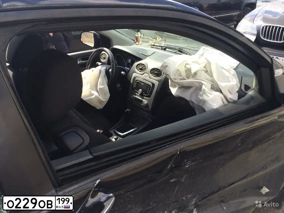 Фото автомобиля FORD FOCUS, 2008 — госномер О229ОВ199. Цвет: ЧЕРНЫЙ