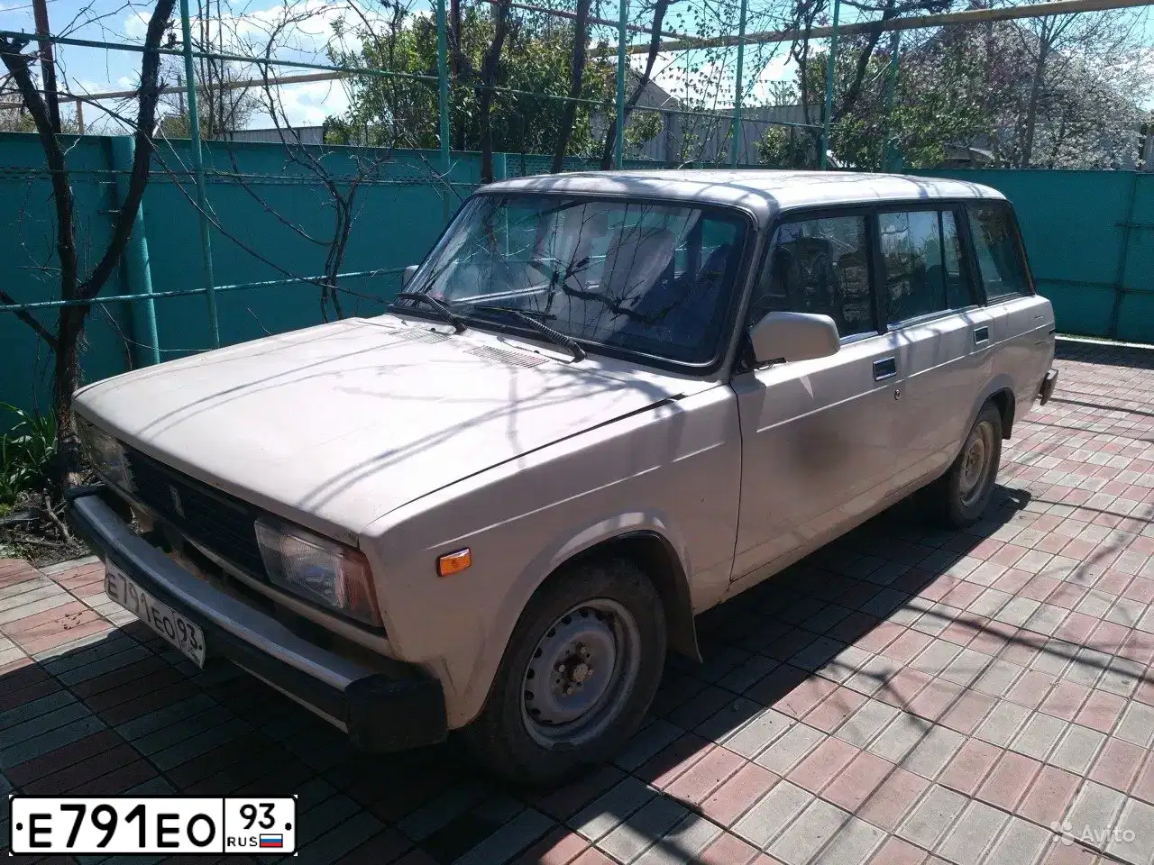 Фото автомобиля LADA 2104, 1996 — госномер У595ТС193. Цвет: БЕЖЕВЫЙ