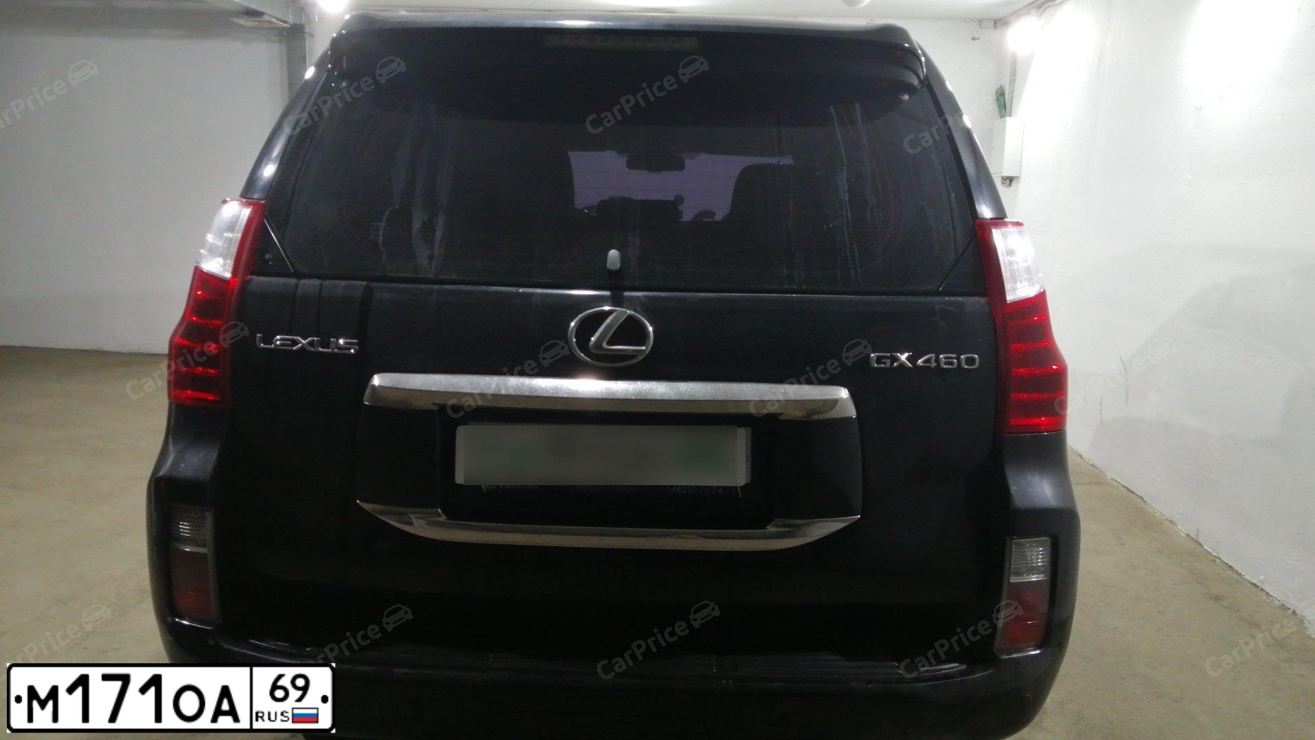 Фото автомобиля LEXUS GX460, 2010 — госномер С188СР40. Цвет: ЧЕРНЫЙ