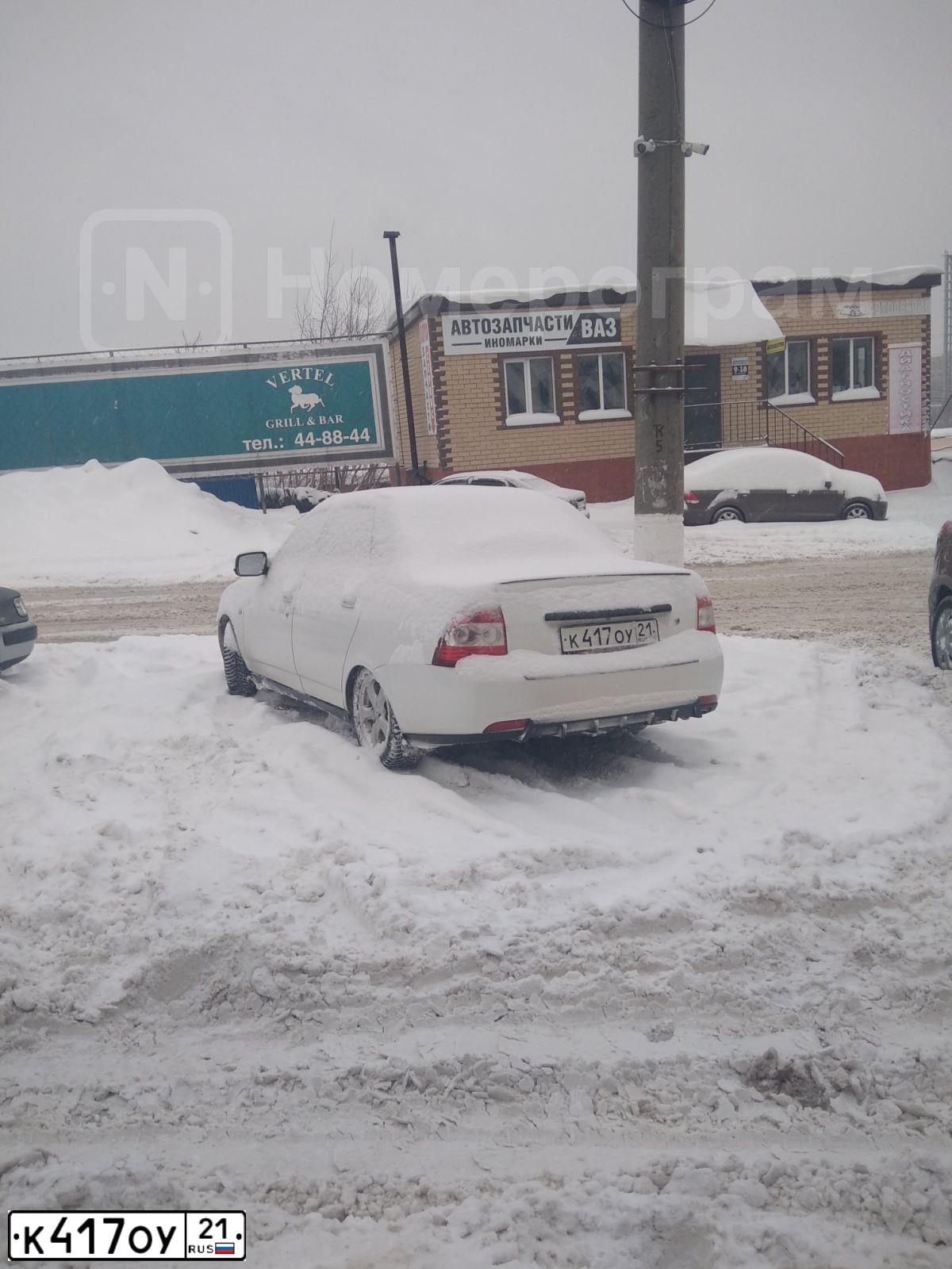 Фото автомобиля LADA PRIORA, 2016 — госномер М942НМ21