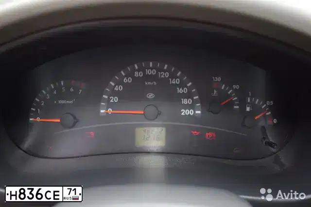 Фото автомобиля LADA 1119 KALINA, 2007 — госномер Н836СЕ71. Цвет: СЕРЕБРИСТЫЙ