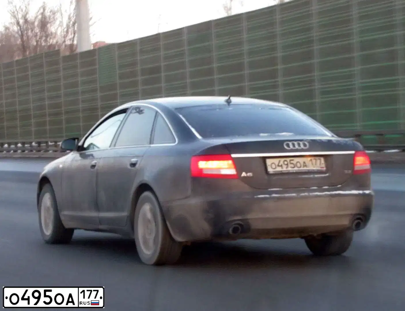 Фото автомобиля AUDI A6, 2006 — госномер Н861ВА198. Цвет: ЧЕРНЫЙ