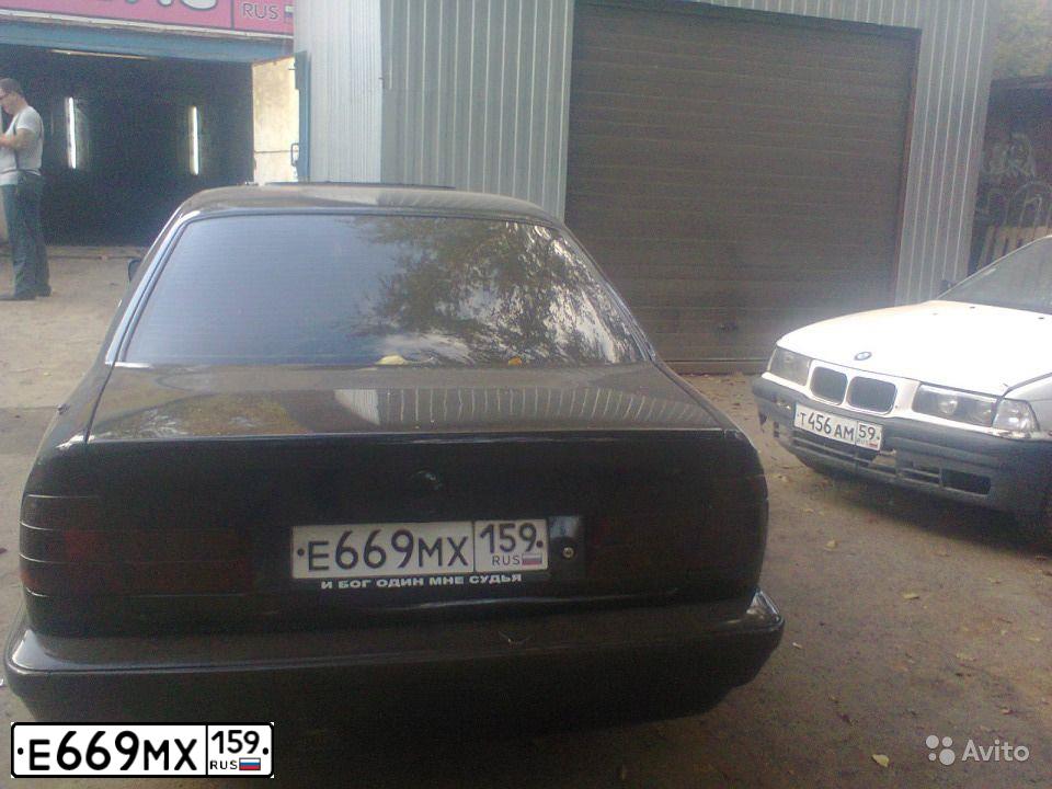 Фото автомобиля BMW SERIE 5, 1992 — госномер М437ЕМ159. Цвет: ЧЕРНЫЙ