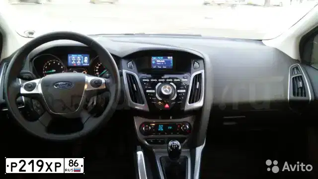 Фото автомобиля FORD FOCUS, 2011 — госномер Р850УУ72. Цвет: СЕРО-ГОЛУБОЙ