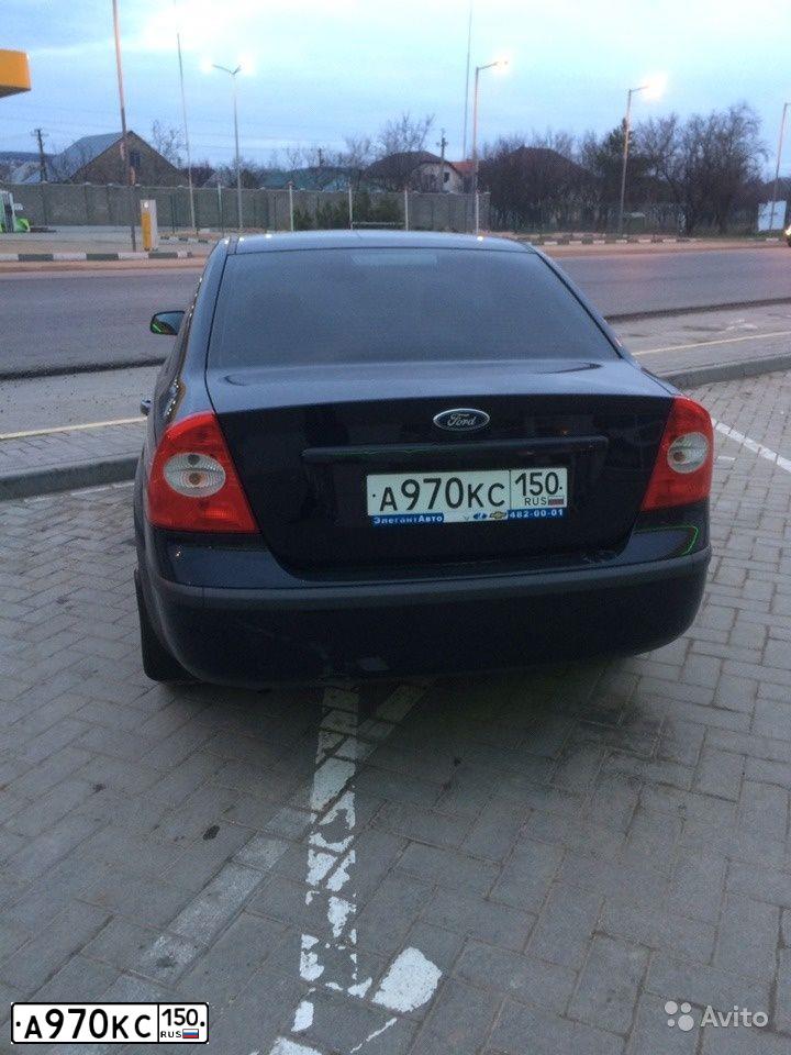 Фото автомобиля FORD FOCUS, 2007 — госномер Н491ОМ82. Цвет: синий