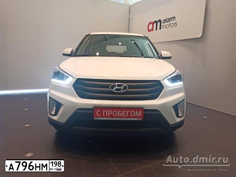 Фото автомобиля HYUNDAI CRETA, 2018 — госномер А859КН147. Цвет: Белый