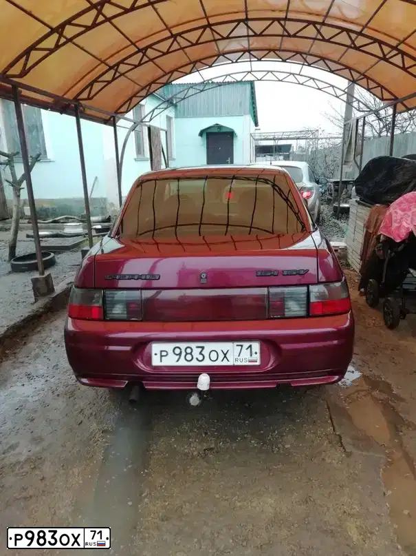 Фото автомобиля LADA 2110 LADA, 2005 — госномер С049УС29. Цвет: ТЕМНО-МАЛИНОВЫЙ