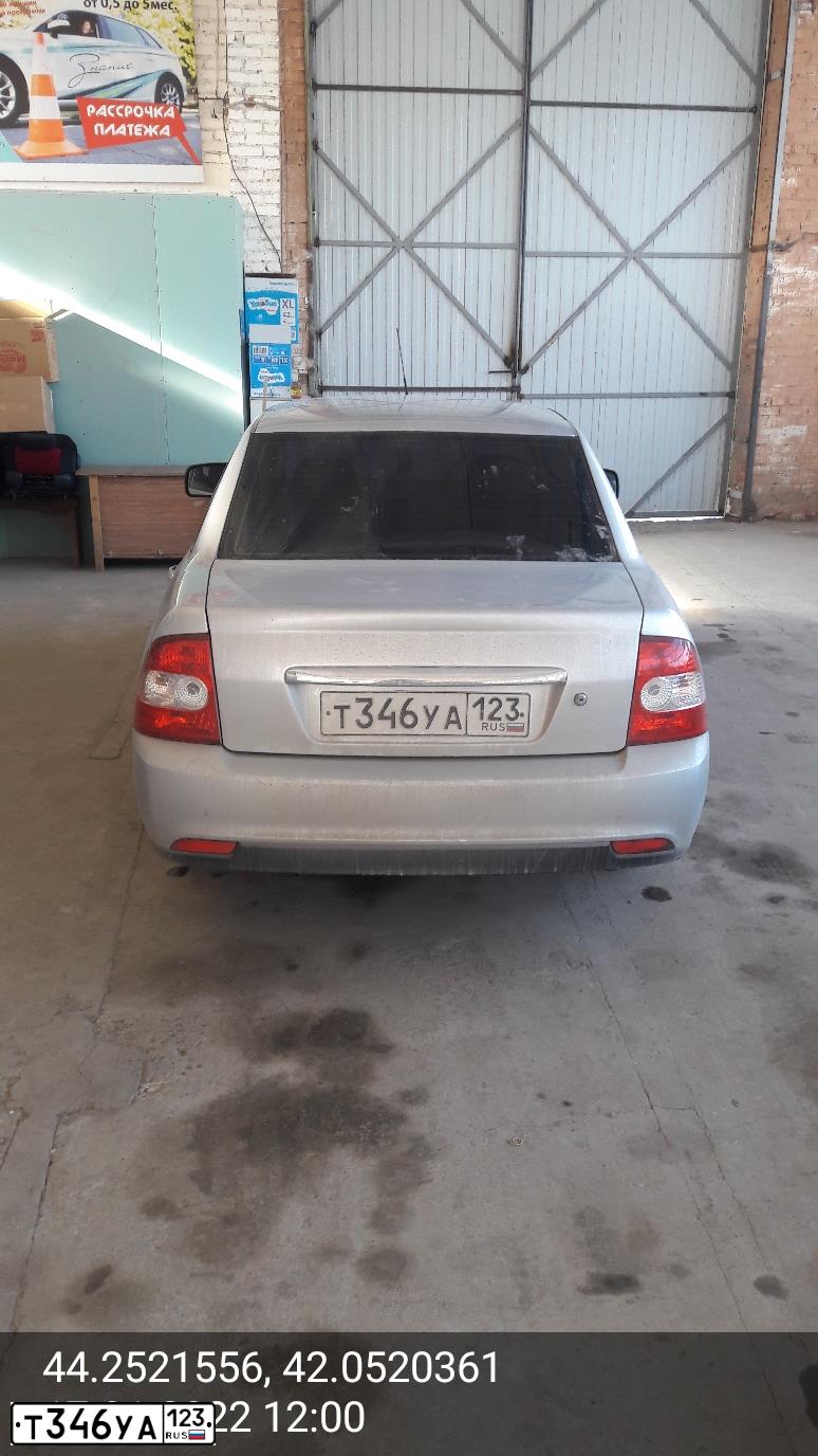 Фото автомобиля LADA 2170 PRIORA, 2012 — госномер К473КВ152. Цвет: СВЕТЛО-СЕРЕБРИСТЫЙ МЕТАЛЛ