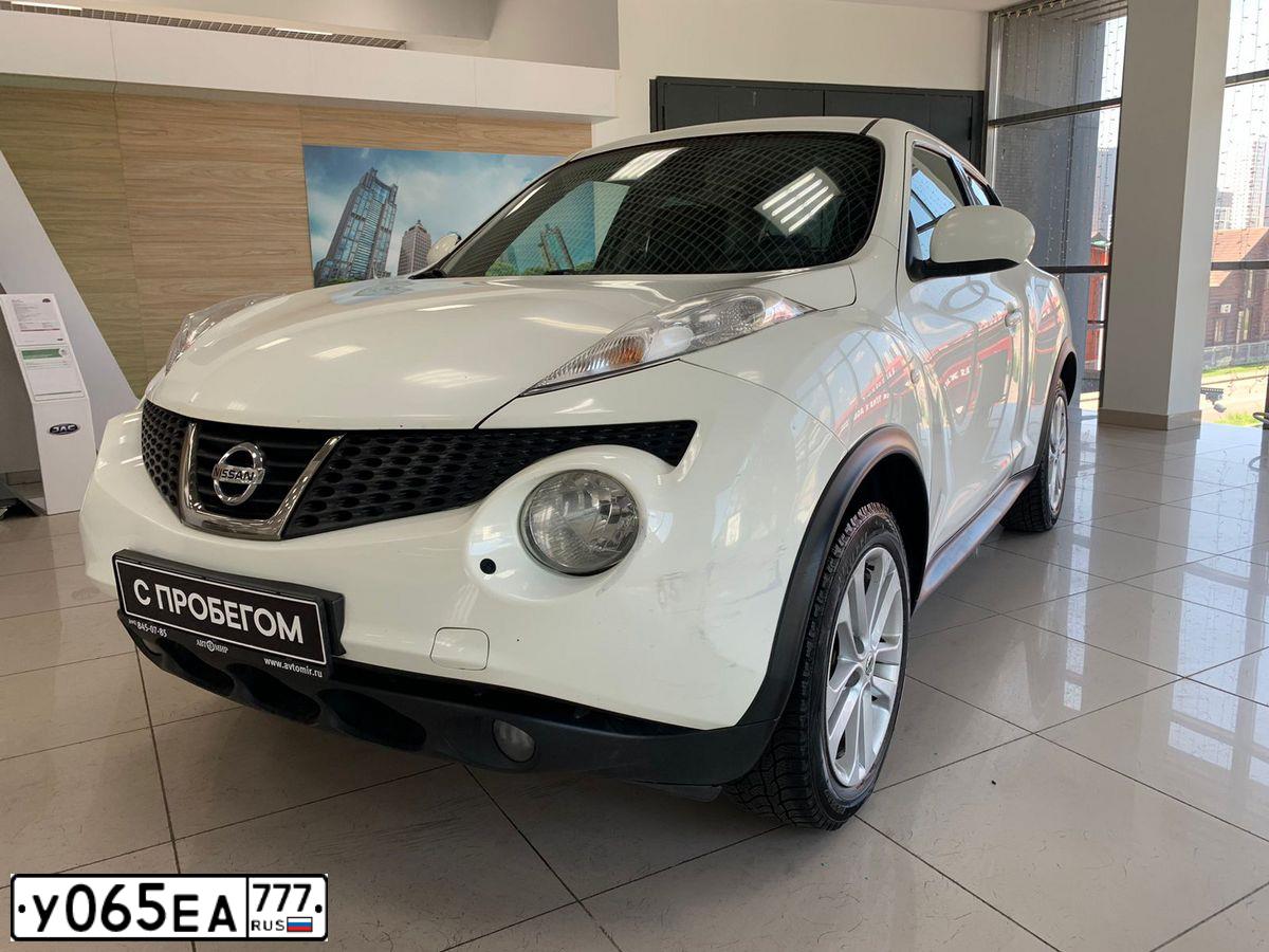 Фото автомобиля NISSAN JUKE, 2014 — госномер В235РС37. Цвет: Белый