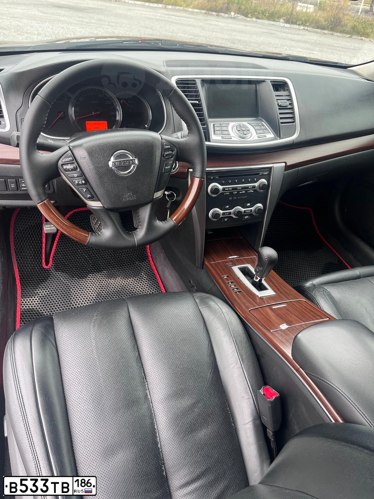 Фото автомобиля NISSAN TEANA, 2008 — госномер Т367НА196. Цвет: ЧЕРНЫЙ