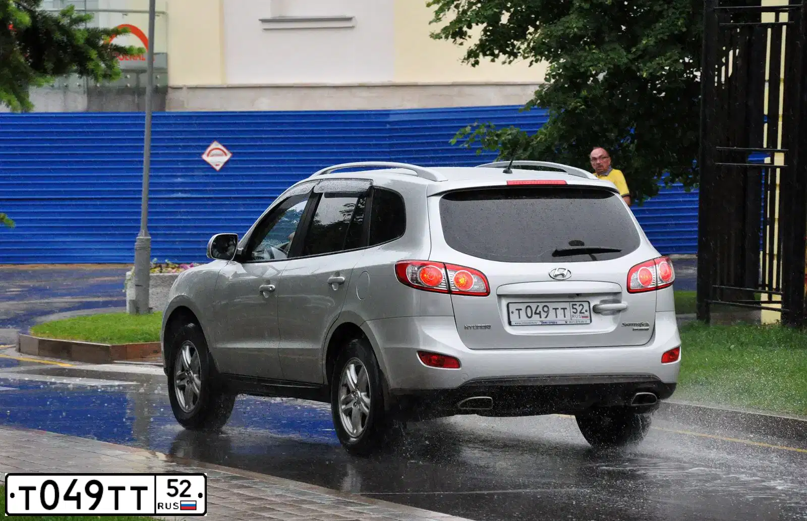 Фото автомобиля FORD MONDEO, 2008 — госномер Т049ТТ52. Цвет: СЕРЫЙ