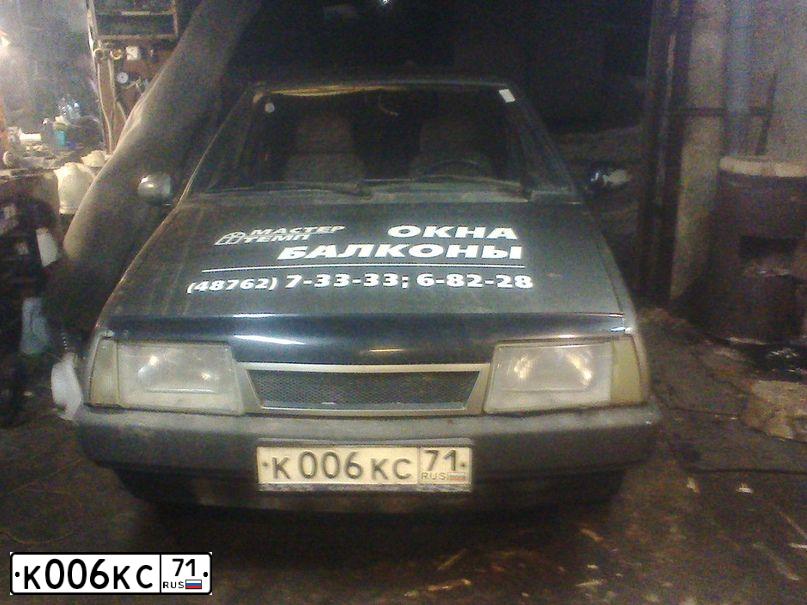 Фото автомобиля LADA 2109 SAMARA, 2002 — госномер К006КС71. Цвет: СЕРЕБРИСТЫЙ СЕРО-ЗЕЛЕНЫЙ