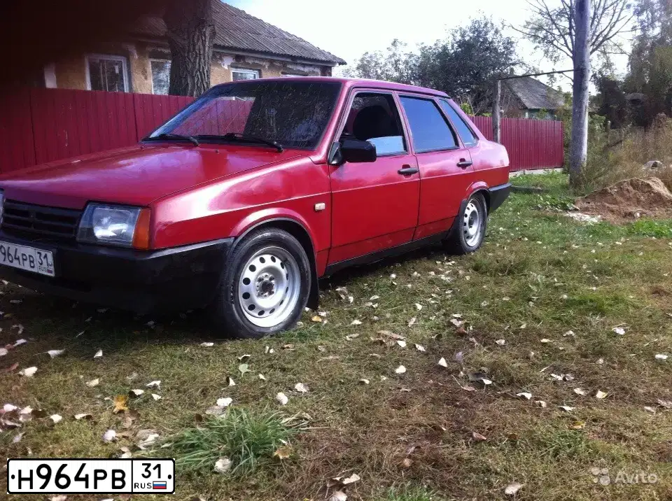 Фото автомобиля LADA 2109 SAMARA, 2001 — госномер О026ХВ31. Цвет: КРАСНЫЙ