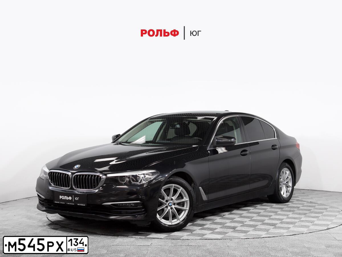 Фото автомобиля BMW SERIE 5, 2018 — госномер Х697НС799