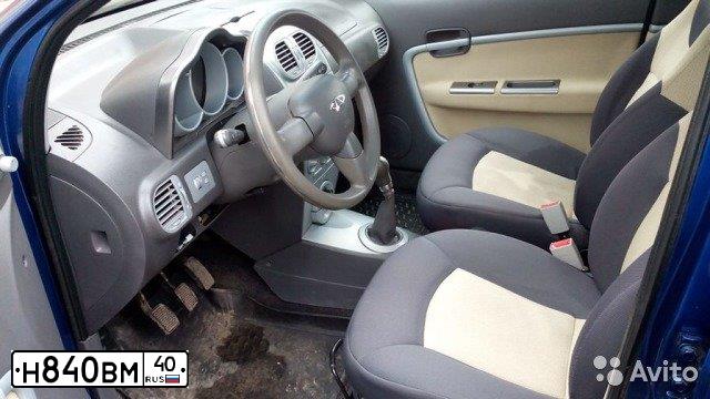 Фото автомобиля CHERY KIMO /A1/, 2008 — госномер В271СЕ123. Цвет: синий