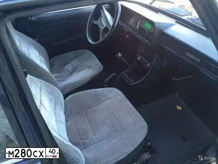 Фото автомобиля LADA 2107, 2012 — госномер М280СХ40. Цвет: синий