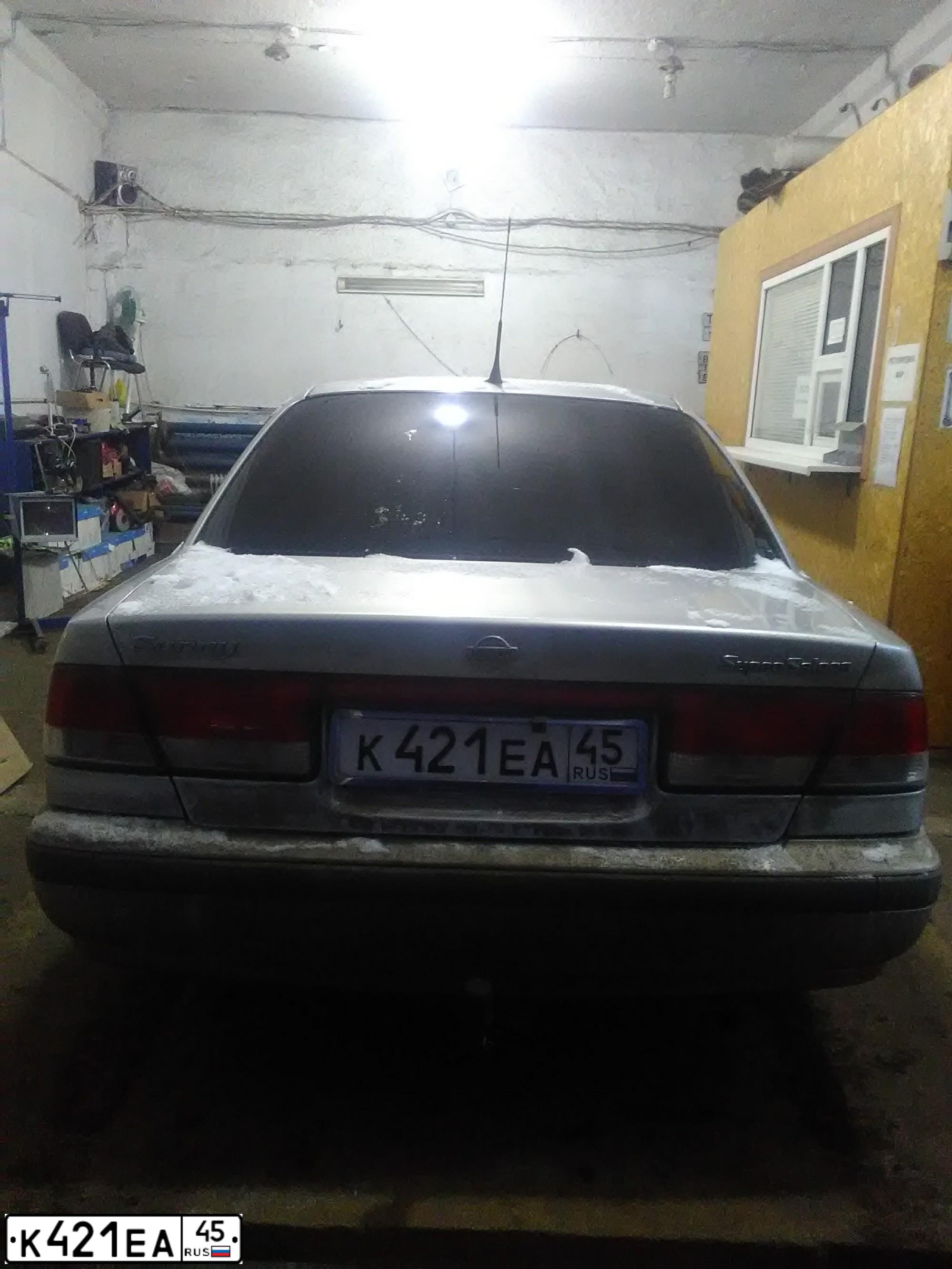 Фото автомобиля NISSAN SUNNY, 2001 — госномер Е390МН45
