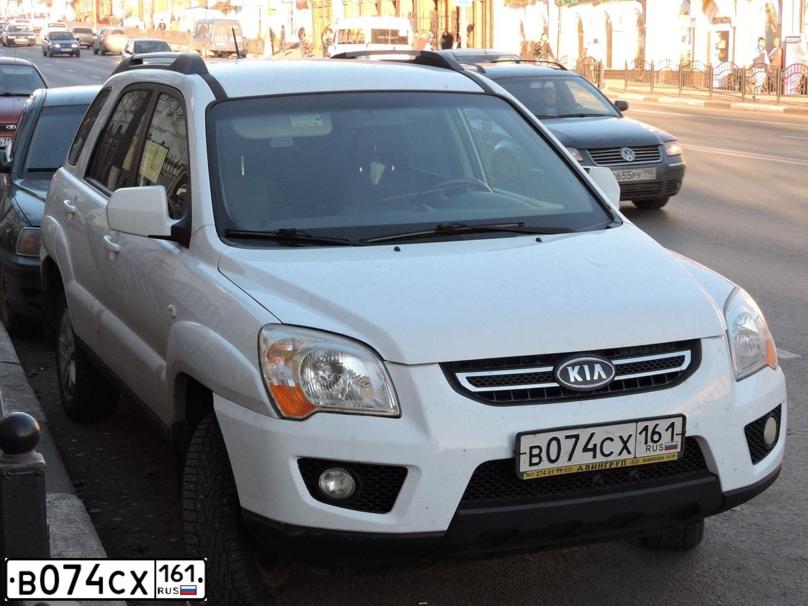 Фото автомобиля KIA SPORTAGE, 2009 — госномер М960НУ13
