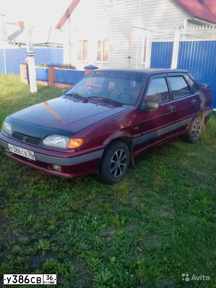 Фото автомобиля LADA 2115 SAMARA, 2005 — госномер К651ОР36. Цвет: ТЕМНО-МАЛИНОВЫЙ