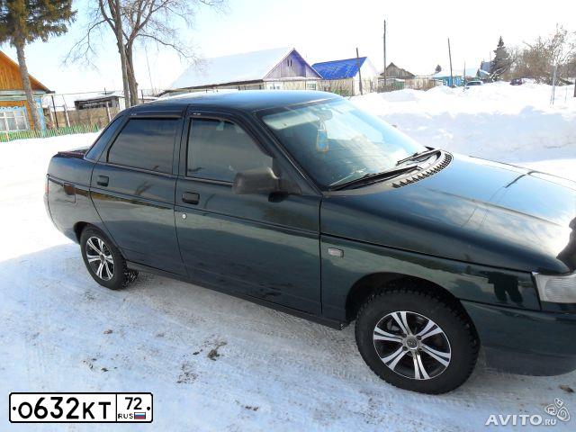 Фото автомобиля LADA 2110, 2002 — госномер Т211ВС55. Цвет: ТЕМНО-ЗЕЛЕНЫЙ