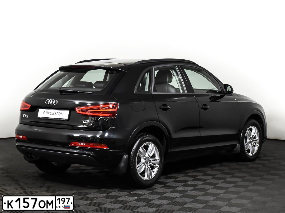 Фото автомобиля AUDI Q3, 2014 — госномер Х834ВС977. Цвет: ЧЕРНЫЙ