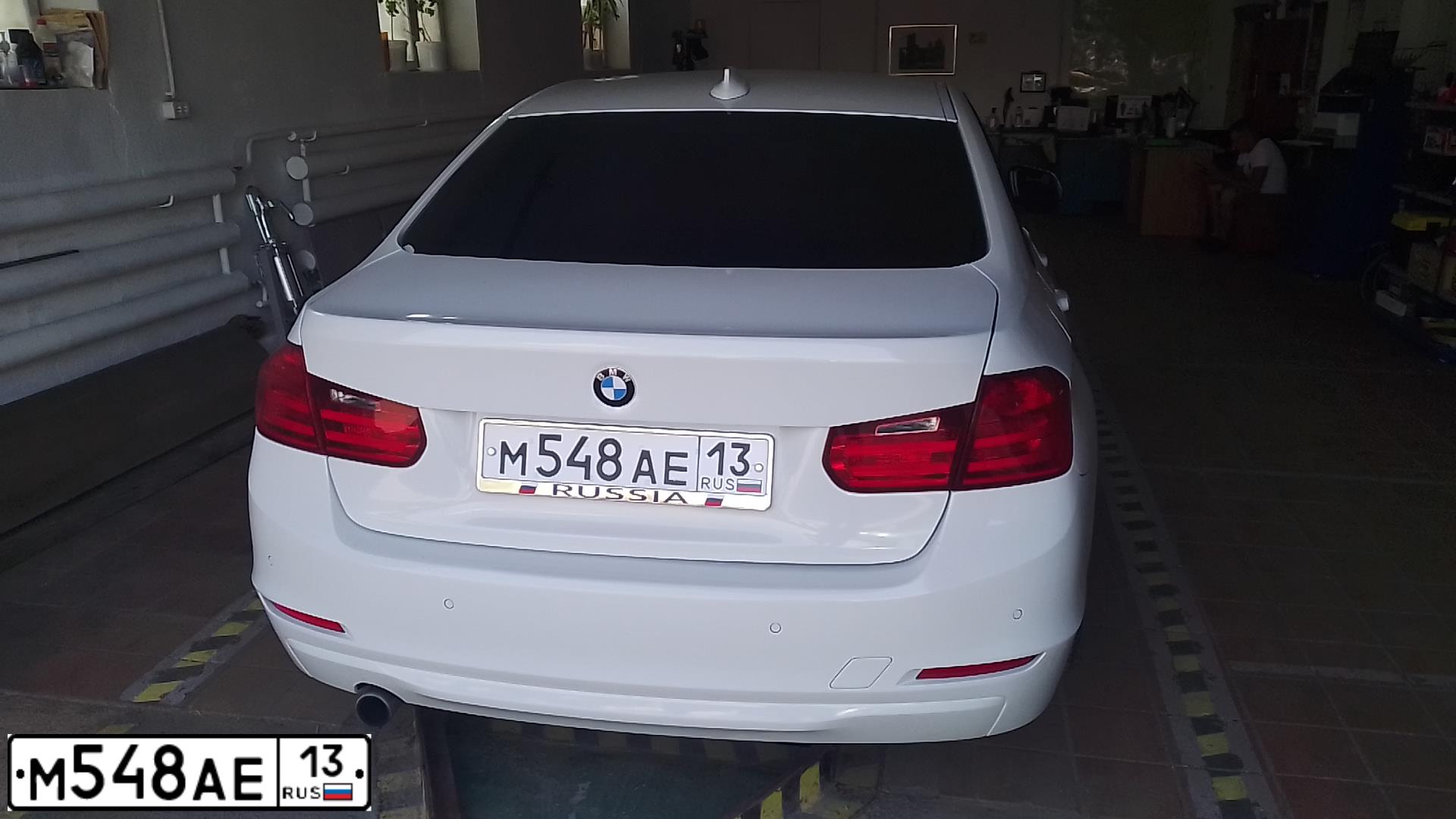 Фото автомобиля BMW SERIE 3, 2014 — госномер М548АЕ13