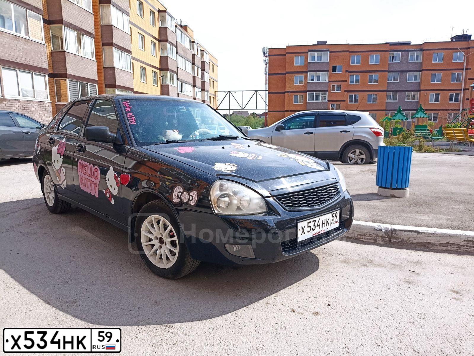 Фото автомобиля LADA PRIORA, 2009 — госномер Е198ТС156. Цвет: СИНЕ-ЧЕРНЫЙ