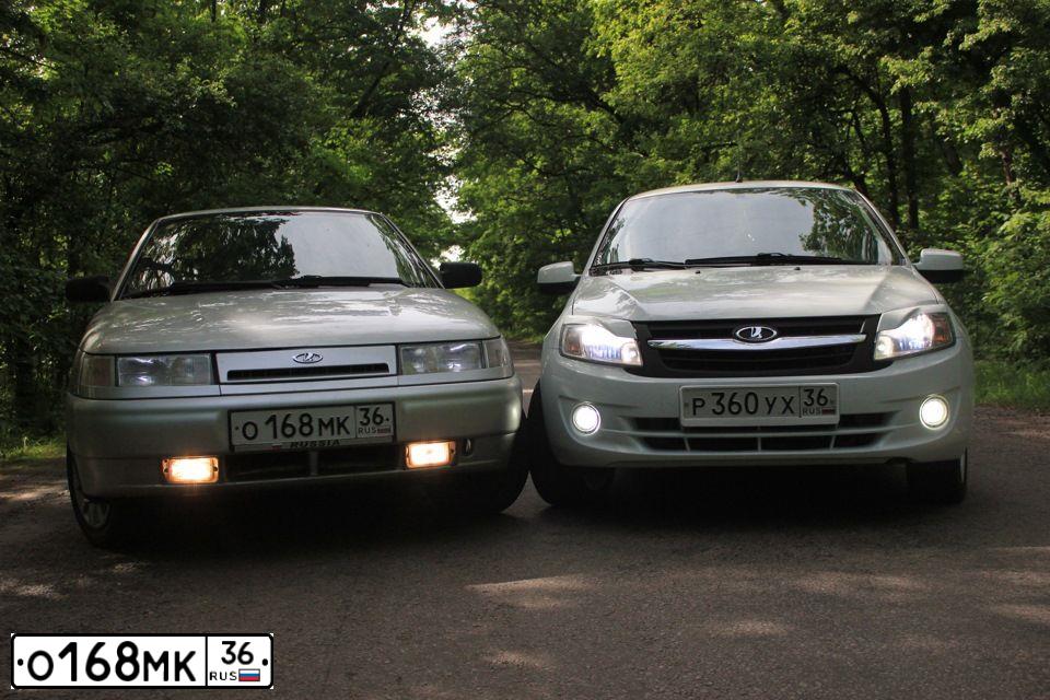 Фото автомобиля VAZ 2112 LADA, 2005 — госномер О168МК36. Цвет: Светло-Серебристый металлик