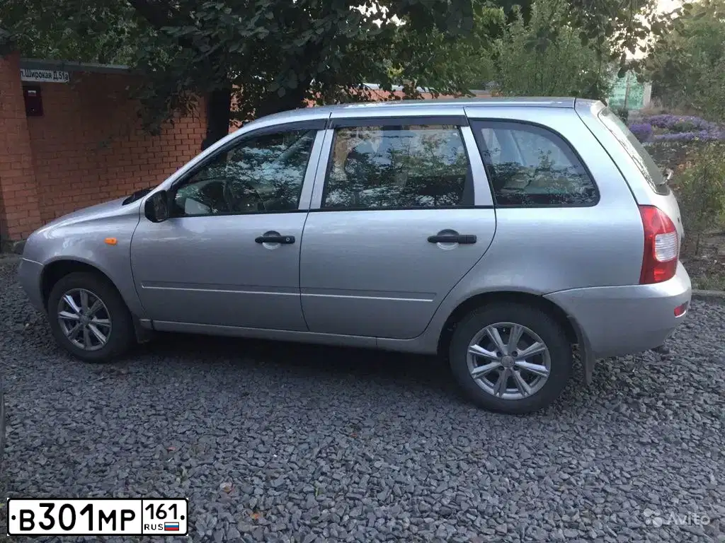 Фото автомобиля LADA 1117 KALINA, 2010 — госномер Т396МР761. Цвет: Серебристый