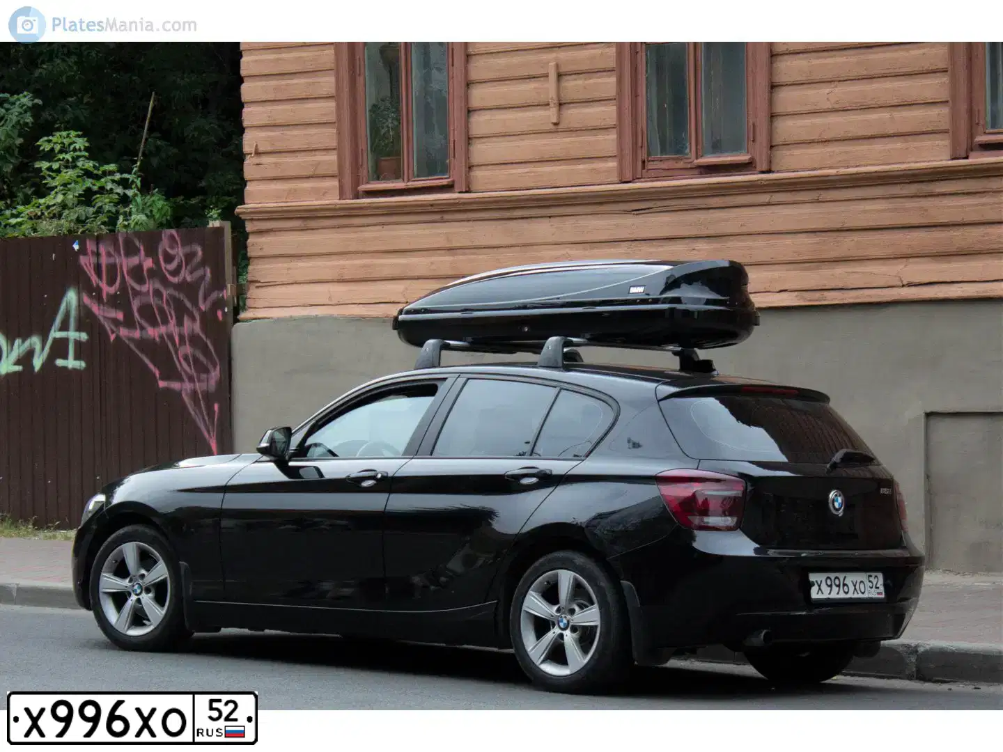 Фото автомобиля MAZDA 3, 2008 — госномер Х996ХО52. Цвет: ЧЕРНЫЙ