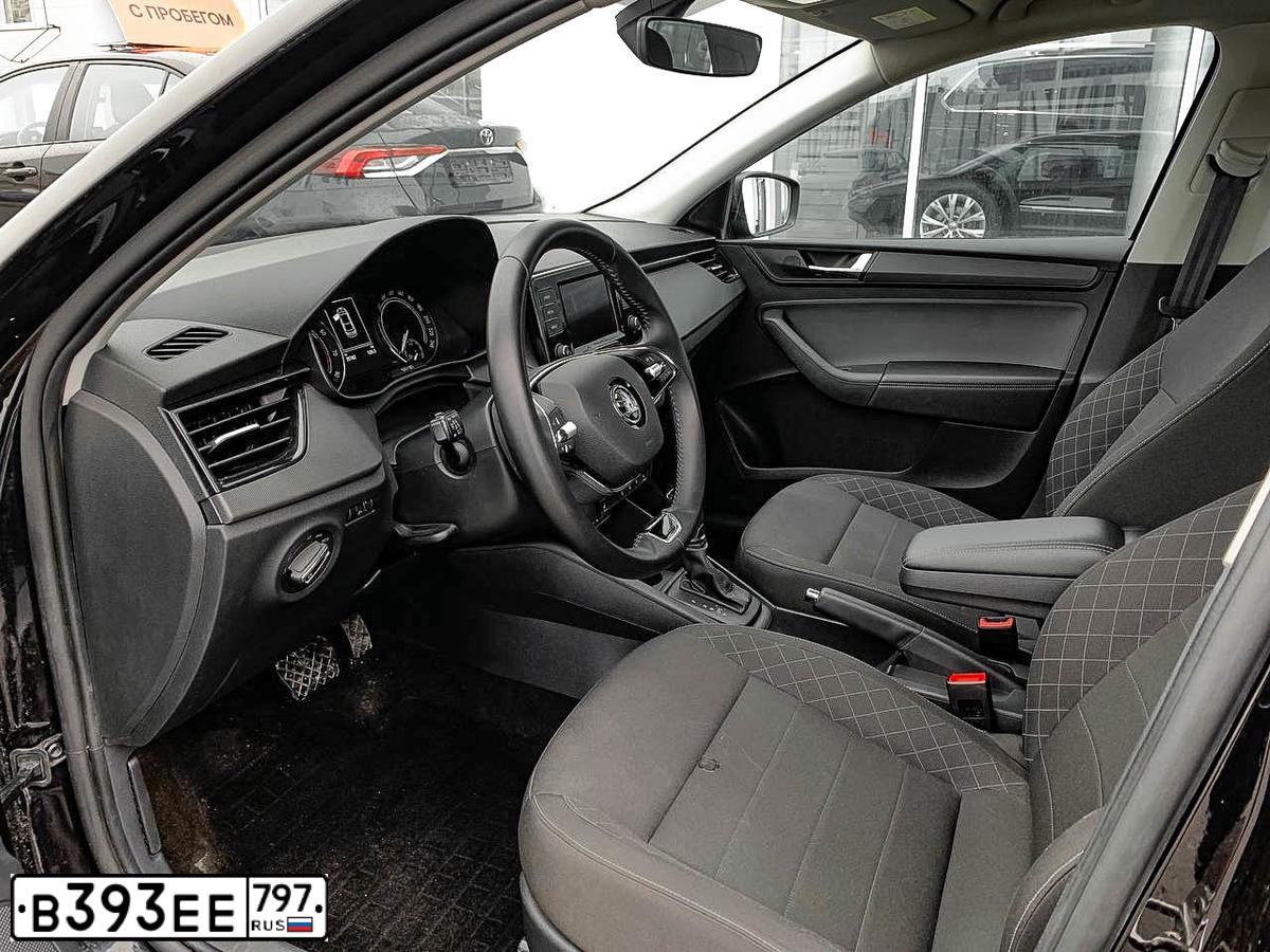 Фото автомобиля SKODA RAPID, 2021 — госномер К188ЕТ702. Цвет: ЧЕРНЫЙ