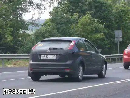 Фото автомобиля FORD FOCUS, 2006 — госномер Н983ЕЕ68