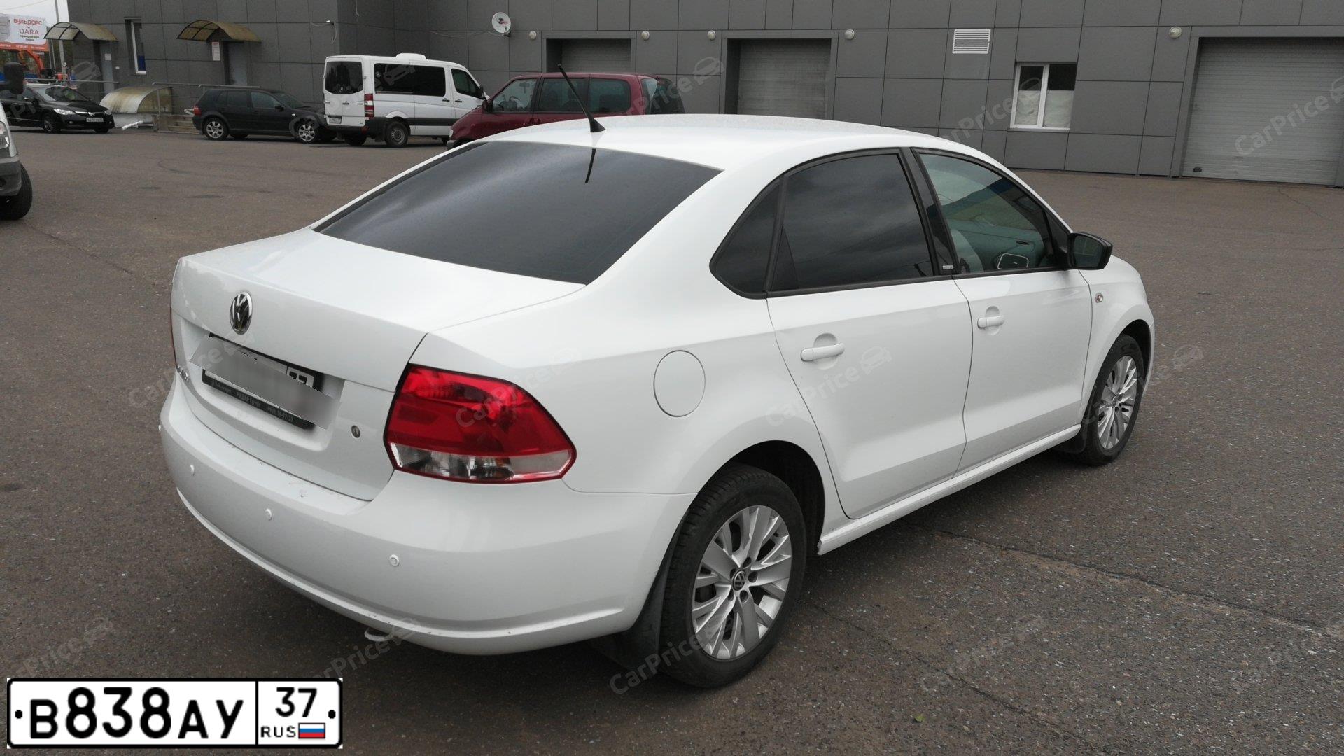 Фото автомобиля VOLKSWAGEN POLO, 2014 — госномер Р092ТТ69. Цвет: Белый