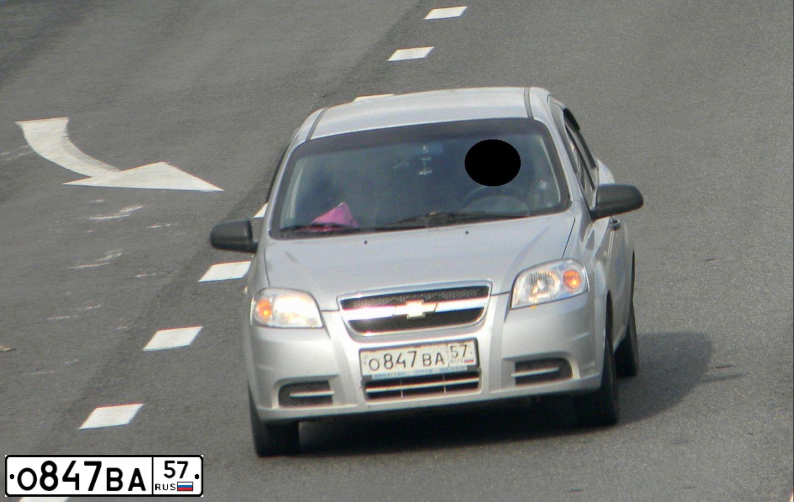 Фото автомобиля CHEVROLET T AVEO, 2008 — госномер М656УС32. Цвет: серебристый