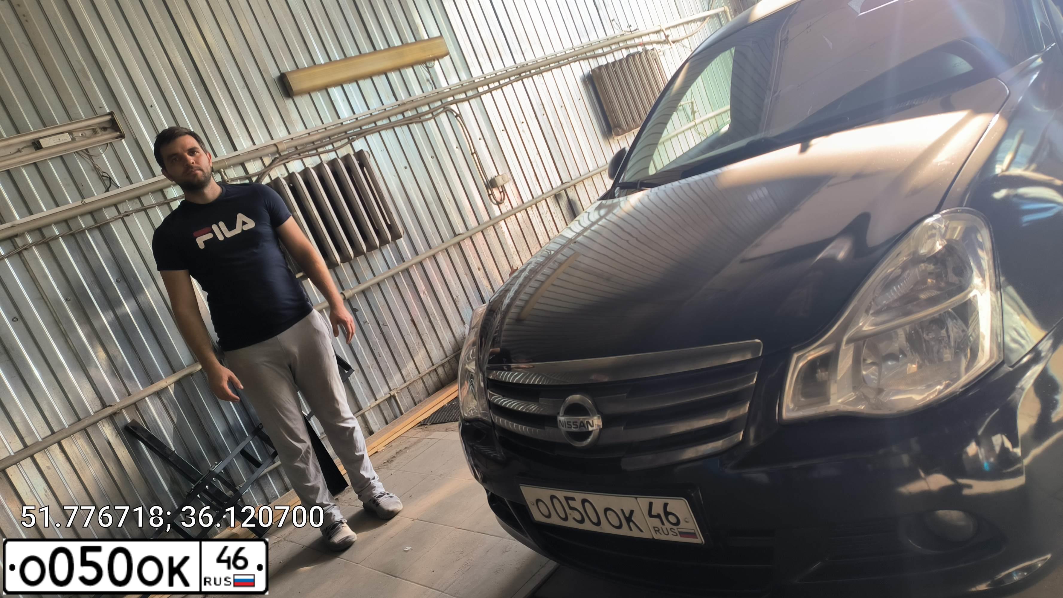 Фото автомобиля HYUNDAI GETZ, 2007 — госномер О050ОК46. Цвет: СЕРЫЙ