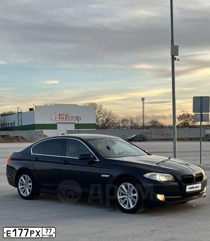 Фото автомобиля BMW SERIE 5, 2013 — госномер Х839РС797. Цвет: ЧЕРНЫЙ