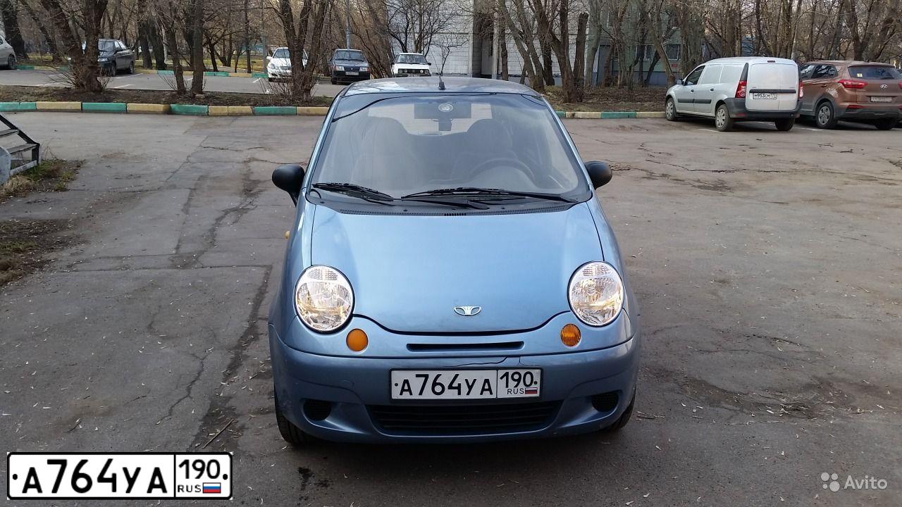 Фото автомобиля DAEWOO MATIZ, 2010 — госномер А776ХС750