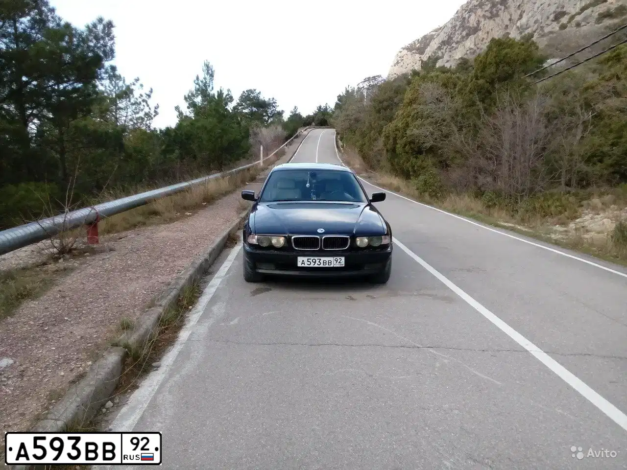 Фото автомобиля BMW SERIE 7, 2000 — госномер В113НА126. Цвет: ЧЕРНЫЙ